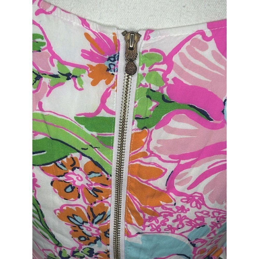 Lilly Pulitzer X Target Bright Floral Babydoll Top Size Small - Picture 4 of 6